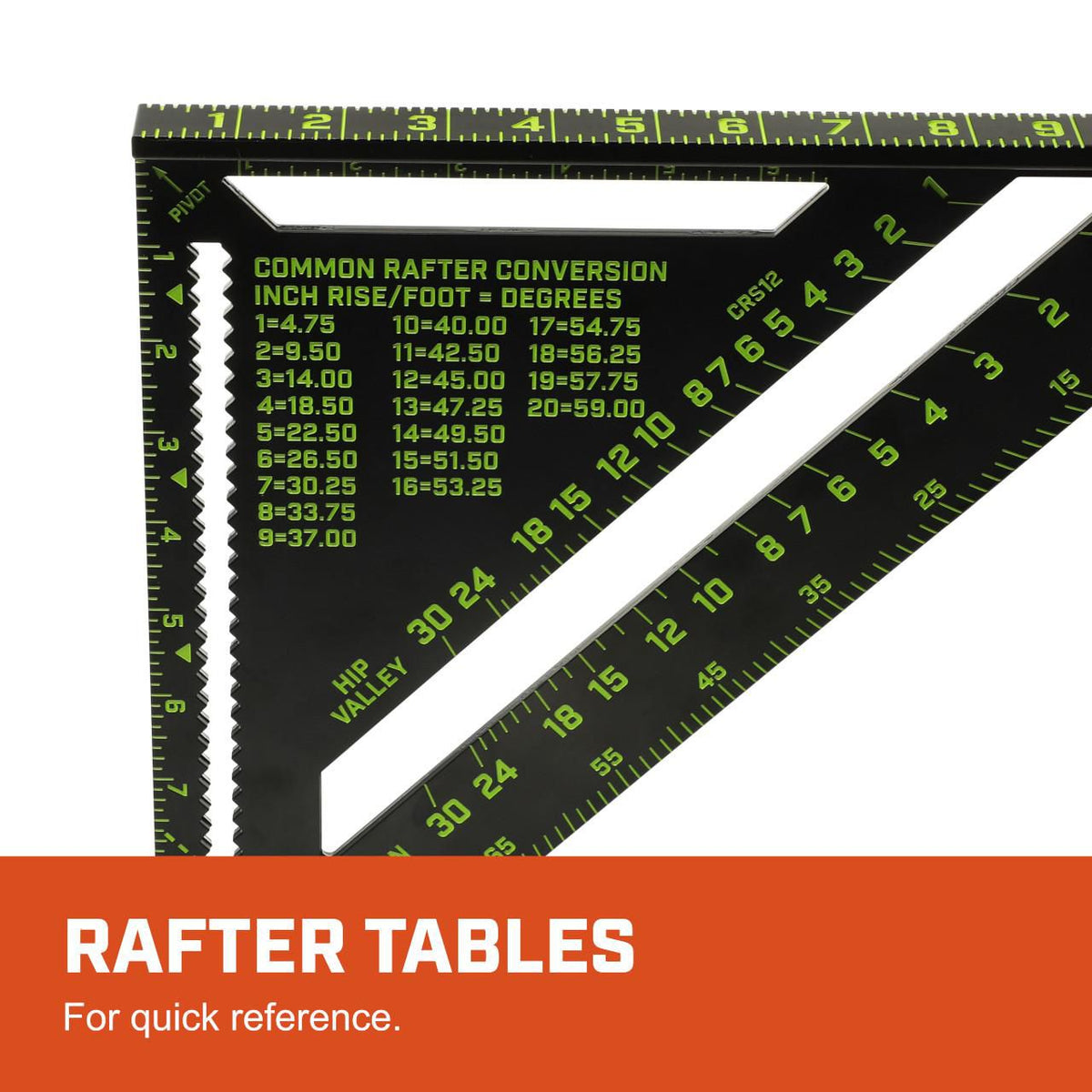 Lufkin CRS12 12" NITE EYE™ Rafter Square