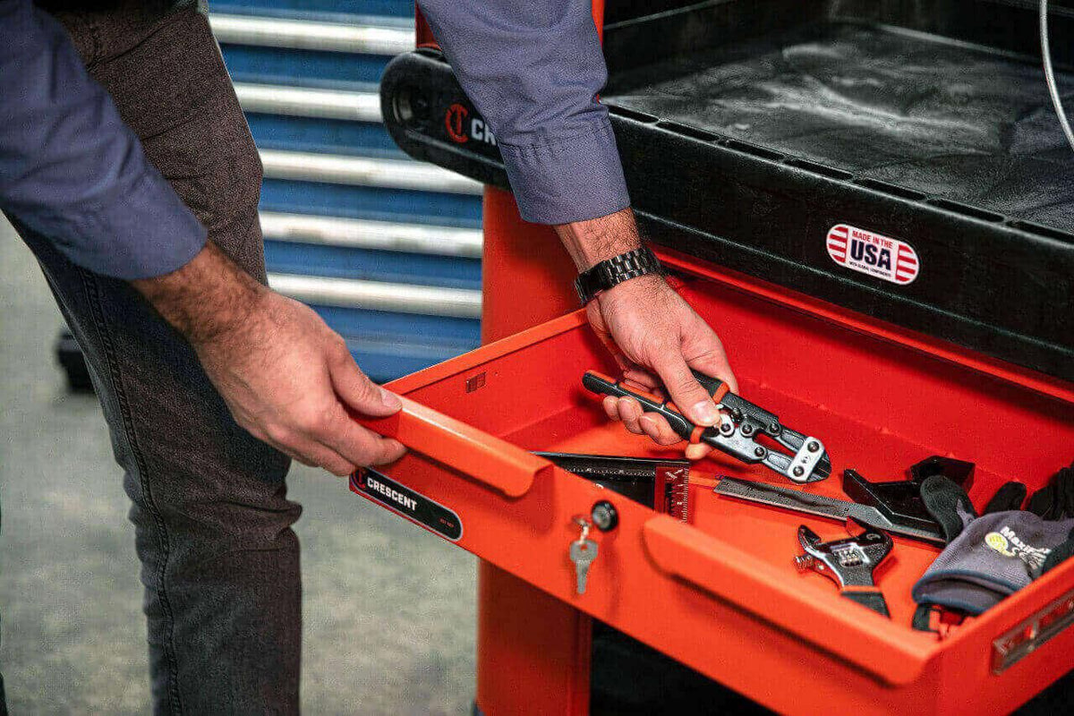 Crescent IUCSTDCRM RAILWORKS Tool Drawer for Industrial Utility Carts