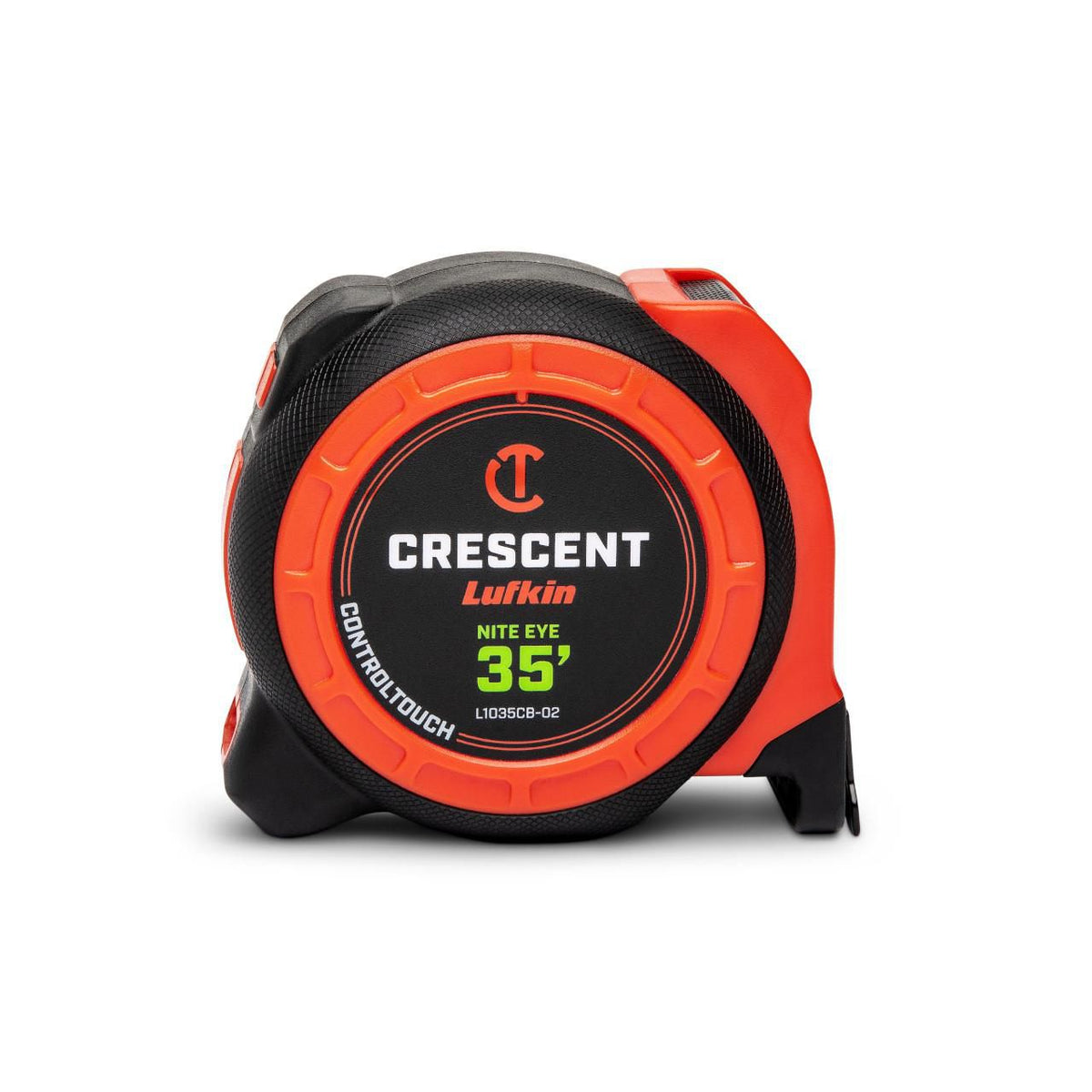 Lufkin L1035CB-02 1-3/16" x 35' CONTROLTOUCH NITE EYE™ Tape Measure
