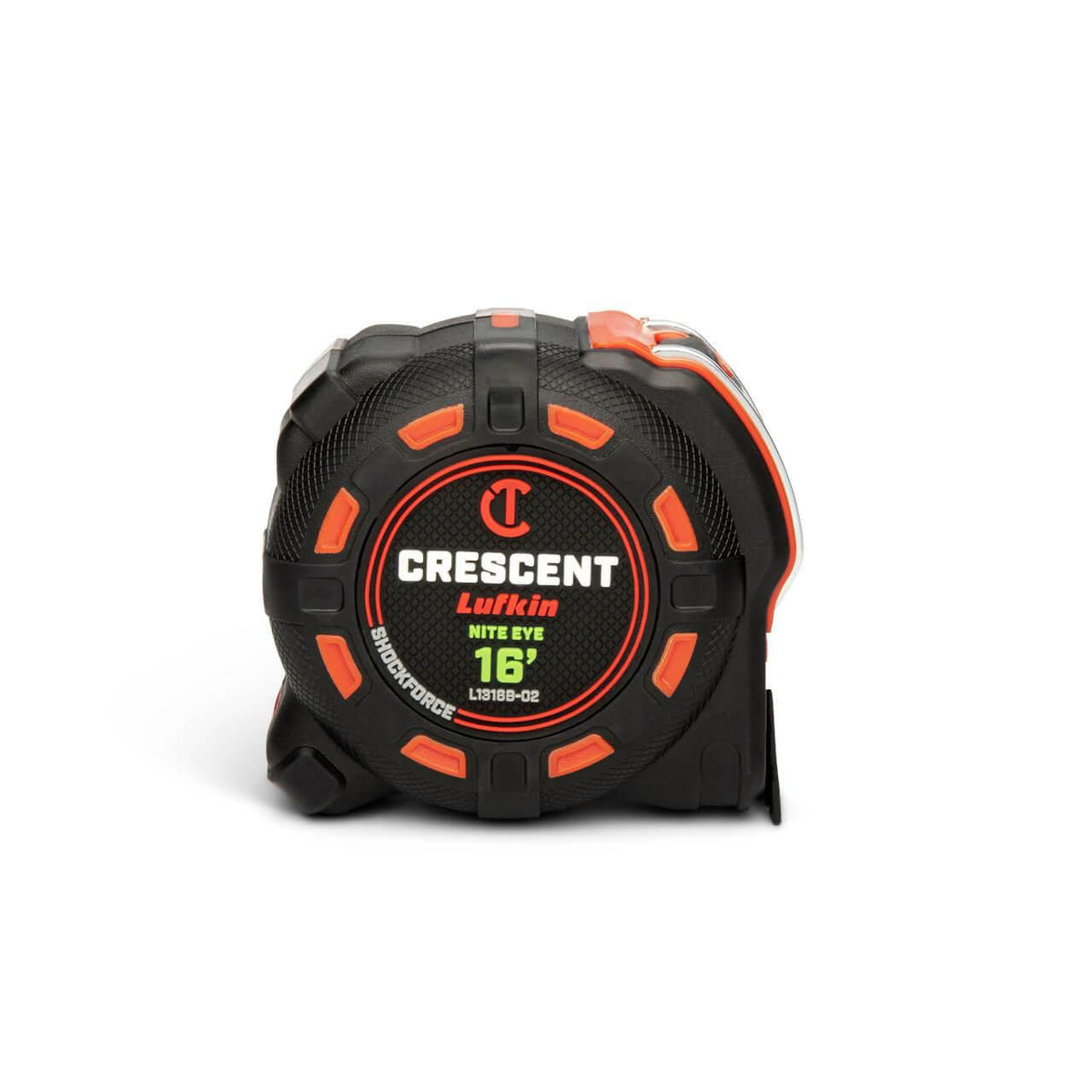 Lufkin L1316B-02 1-1/4" x 16' SHOCKFORCE NITE EYE™ Tape Measure