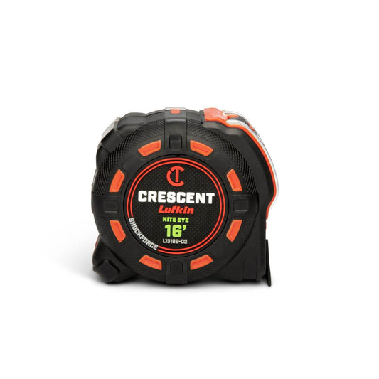 Lufkin L1316B-02 1-1/4" x 16' SHOCKFORCE NITE EYE™ Tape Measure