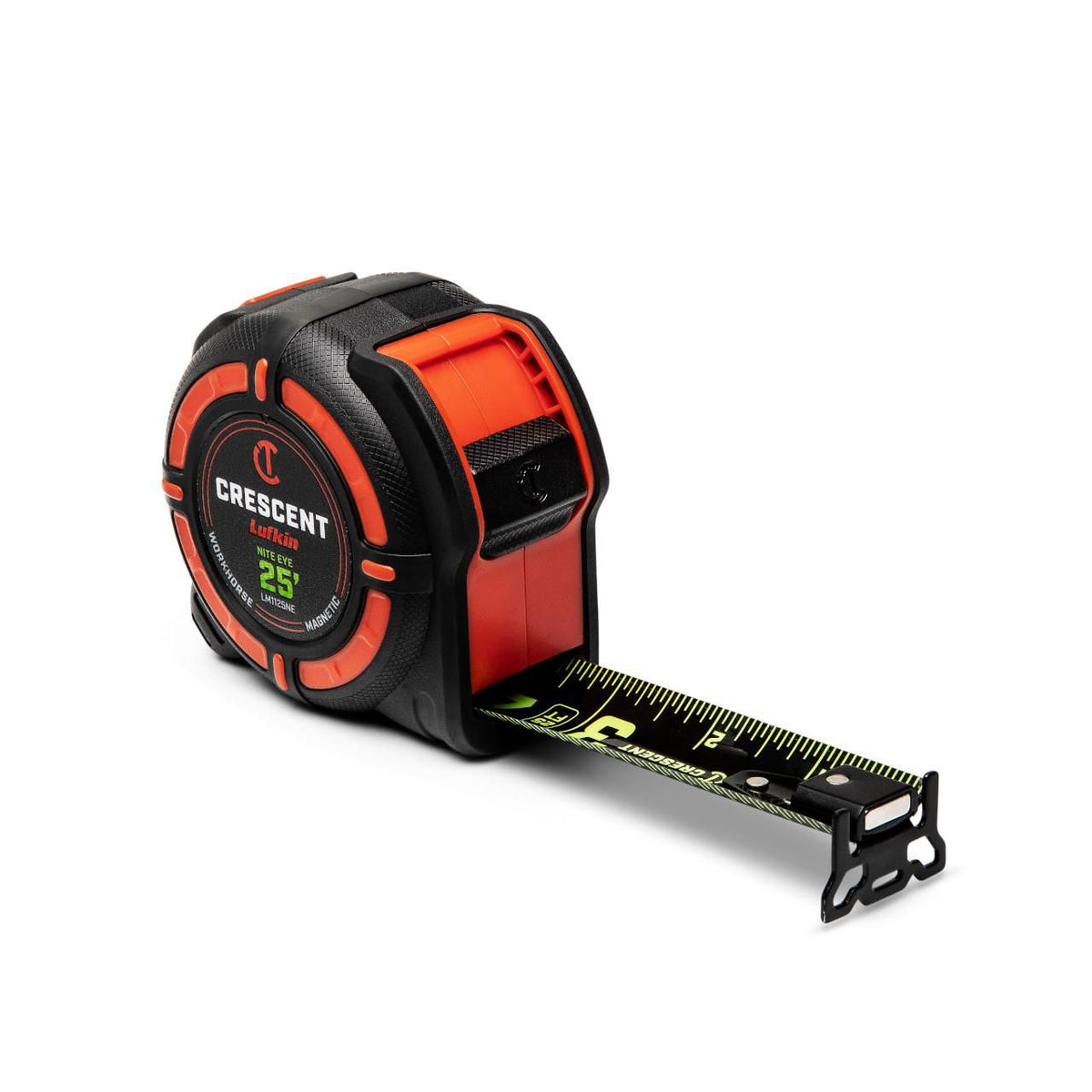 Lufkin LM1125NE 1-1/4" x 25' WORKHORSE NITE EYE™ Magnetic Tape Measure