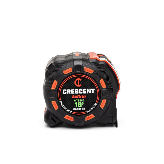 Lufkin LM1316B-02 1-1/4" x 16' SHOCKFORCE NITE EYE™ Magnetic Tape Measure