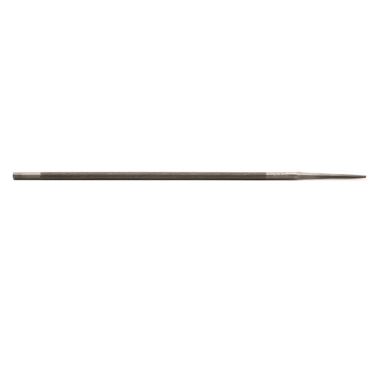 Nicholson 02230B-1 7/32" x 8" Round Knurl Cut Chainsaw File - 1 File Per Bag