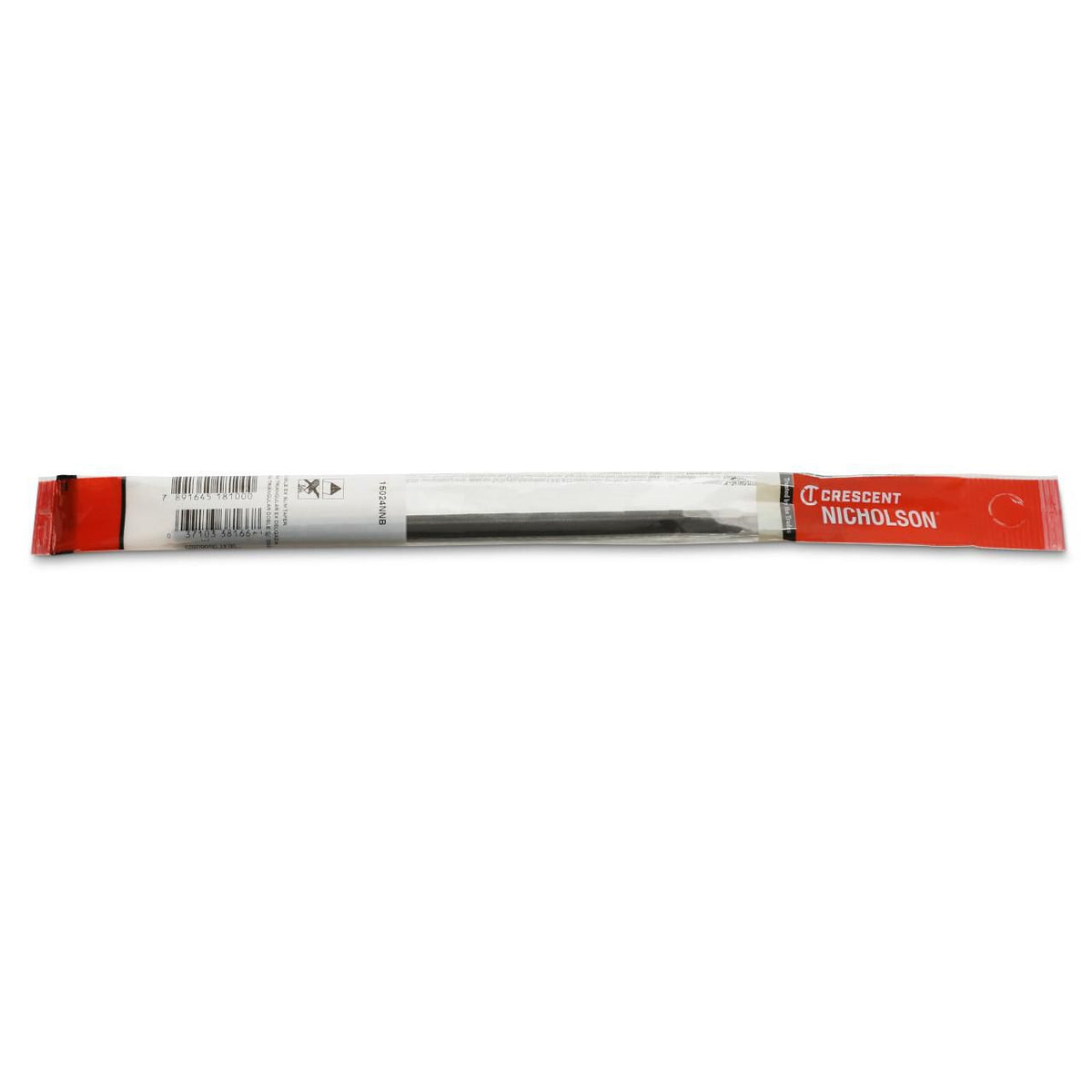 Nicholson 15024NNB 6" Triangular Single Cut Double Extra Slim Taper File - Boxed