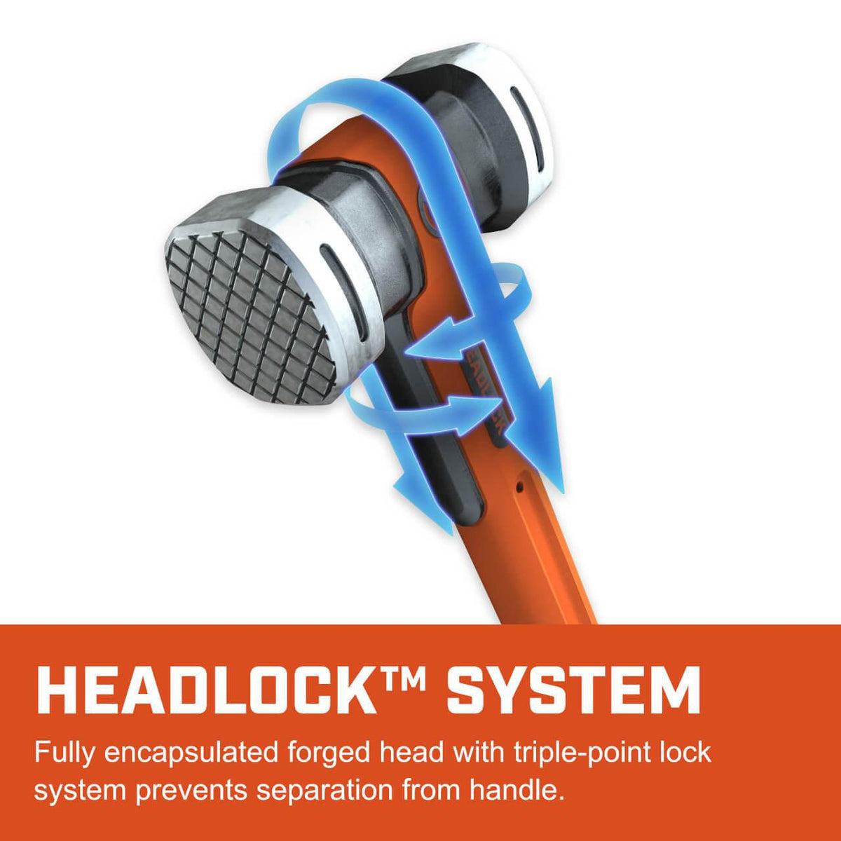 Crescent CSHF10 10 lb. HEADLOCK™ Fiberglass Sledgehammer