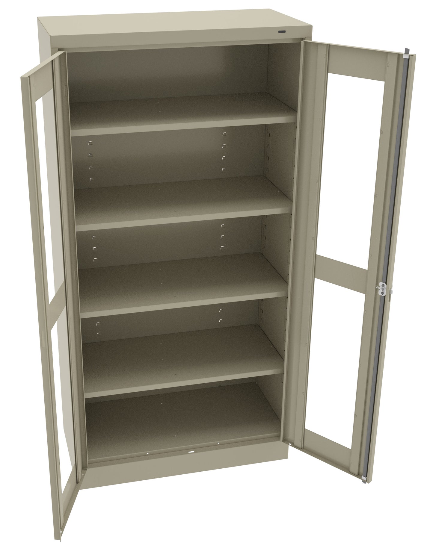 Tennsco CVD1480 Standard Storage Cabinet with C-Thru Doors (Unassembled)