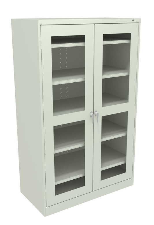 Tennsco CVDJ1878SU Assembled Jumbo Cabinet with C-Thru Doors