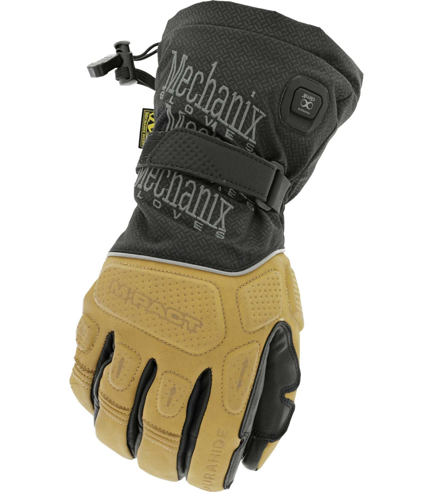 Mechanix Wear CWKMP8-75-010 Coldwork„¢ M-Pact Heated Gloves Winter Work Gloves, Size-L