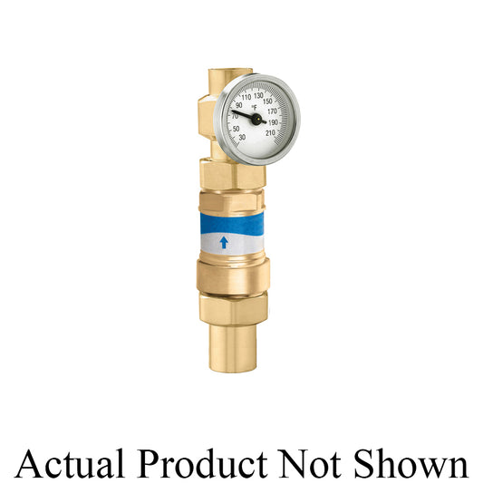 Caleffi 127157AFC 1G5 FlowCal†™ 3/4" Press w/Gauge,Check Low Lead 1.5 GPM