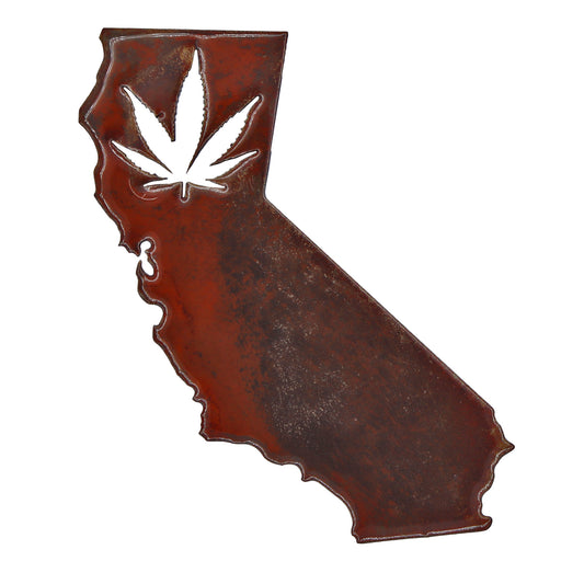 Paradise Clay PAR171 California Leaf - Magnet