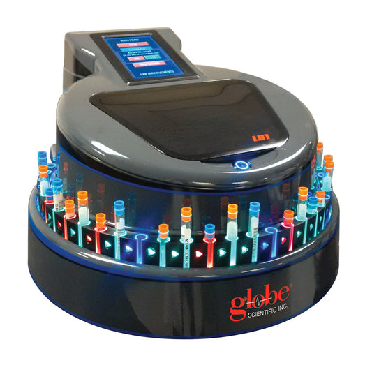 Globe Scientific CT1 CapTrack Model CT1 Benchtop Recapping Archiver with Multi-Color Cap Color Recognition and Database 120-240V 50/60Hz