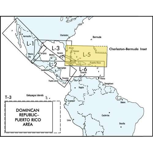 Paradise Clay FAAELCB5 FAA Chart: Enroute Low Altitude CARIBBEAN 5/6