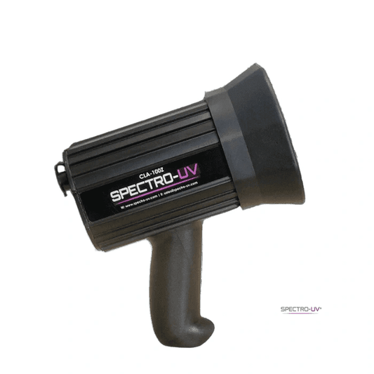 Spectro-UV CLA-100Z/FB Classic Series Dual Beam LED 365nm UV-A Blacklight and White Light Lamp United Kingdom (Type G)