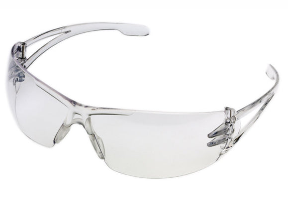 Gateway Safety 2780 Varsity Safety Glasses - Ultra-Lightweight Wraparound Eye Protection with “V”-Shaped Temple Design