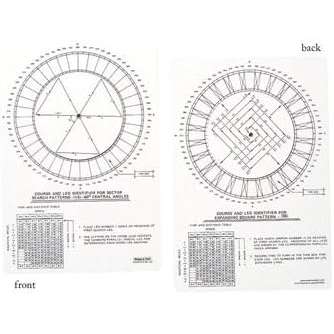 Paradise Clay WPL0113 Weems & Plath Marine Navigation Course and Leg Identifier for Search and Rescue