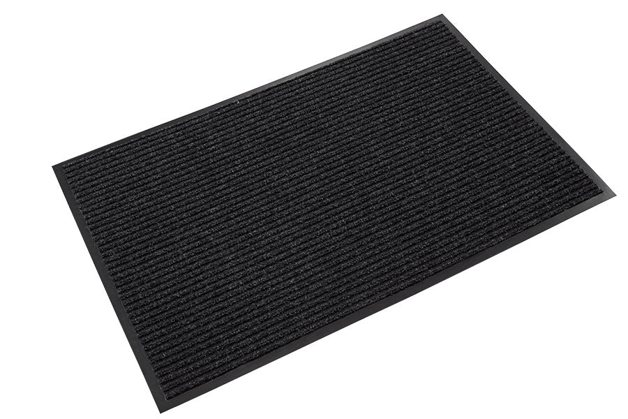 Crown Matting NR 0046CH Needle-Rib 4'x6' Charcoal Indoor Entrance Mat