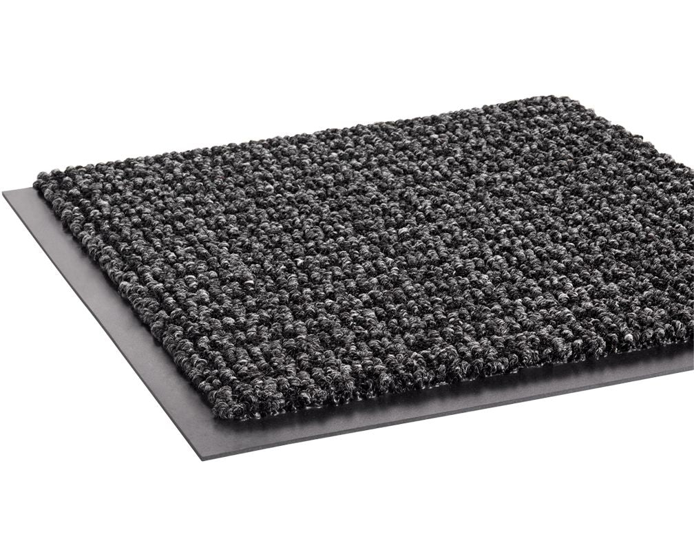 Crown Matting OER0048GY Oxford Elite 4'x60' Black/Gray Indoor Entrance Mat