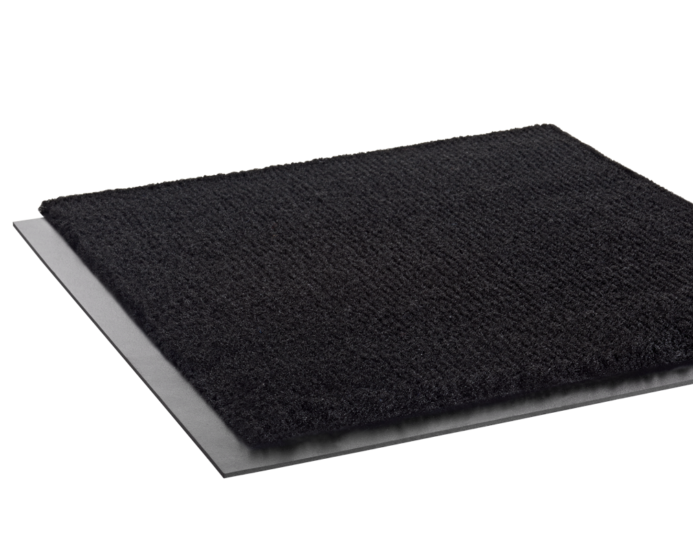 Crown Matting WPR0036BK Wonder-Pro 3'x60' Black Indoor Entrance Mat