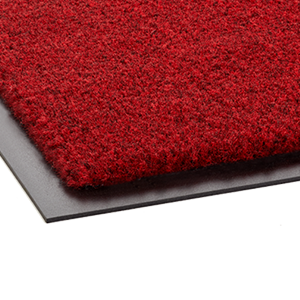 Crown Matting WP 0023CR Wonder-Pro 2'x3' Castellan Red Indoor Entrance Mat