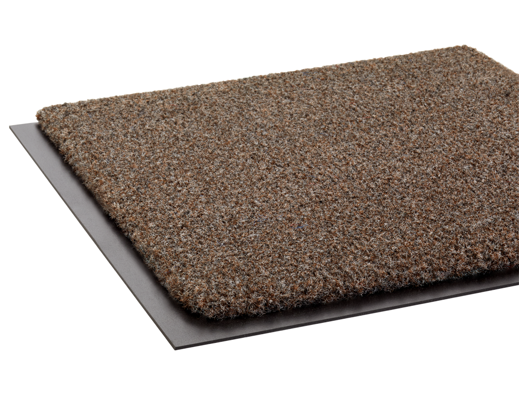 Crown Matting WPR0036PB Wonder-Pro 3'x60' Pebble Brown Indoor Entrance Mat