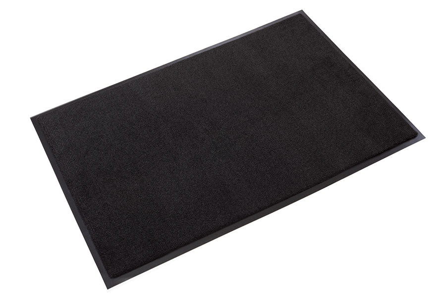 Crown Matting WP 0046BK Wonder-Pro 4'x6' Black Indoor Entrance Mat