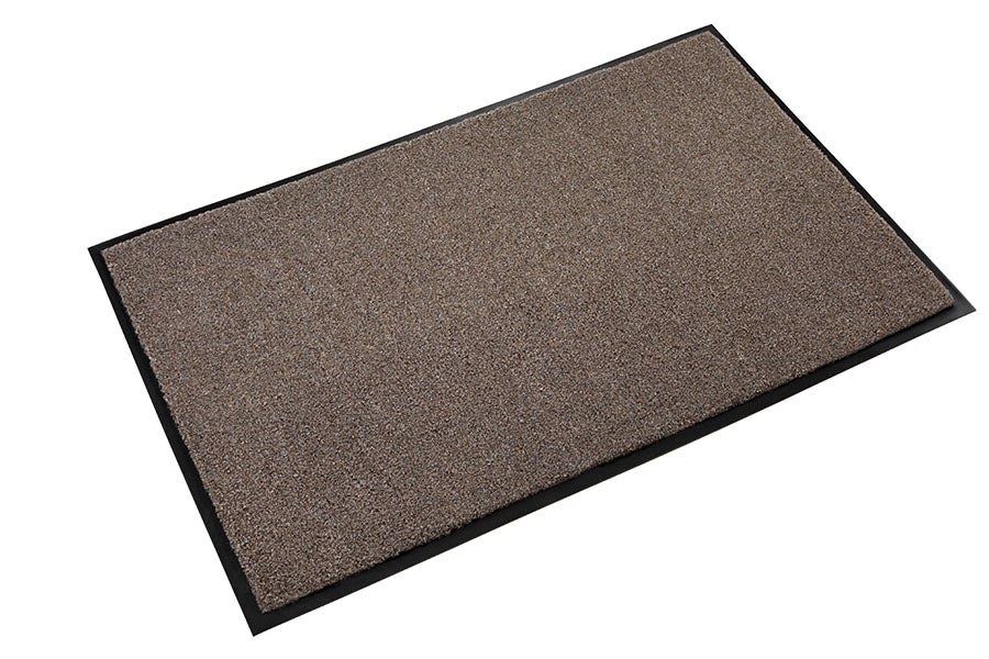 Crown Matting WP 0035PB Wonder-Pro 3'x5' Pebble Brown Indoor Entrance Mat