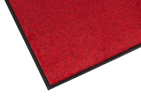 Crown Matting GS 0310CR Rely-On Olefin 3'x10' Castellan Red Indoor Entrance Mat