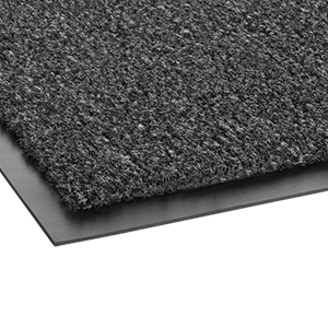 Crown Matting GS 0023CH Rely-On Olefin 2'x3' Charcoal Indoor Entrance Mat