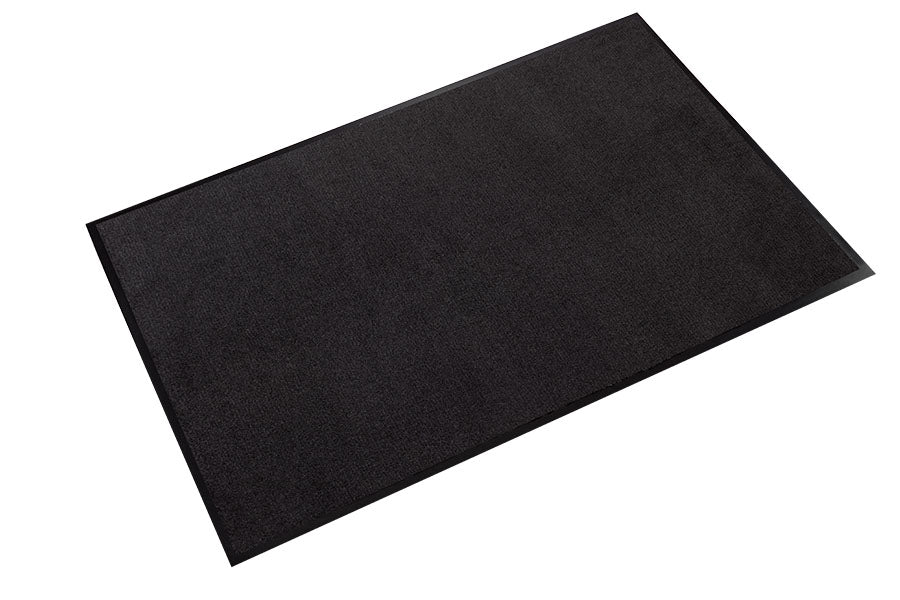 Crown Matting GS 0023BK Rely-On Olefin 2'x3' Black Indoor Entrance Mat