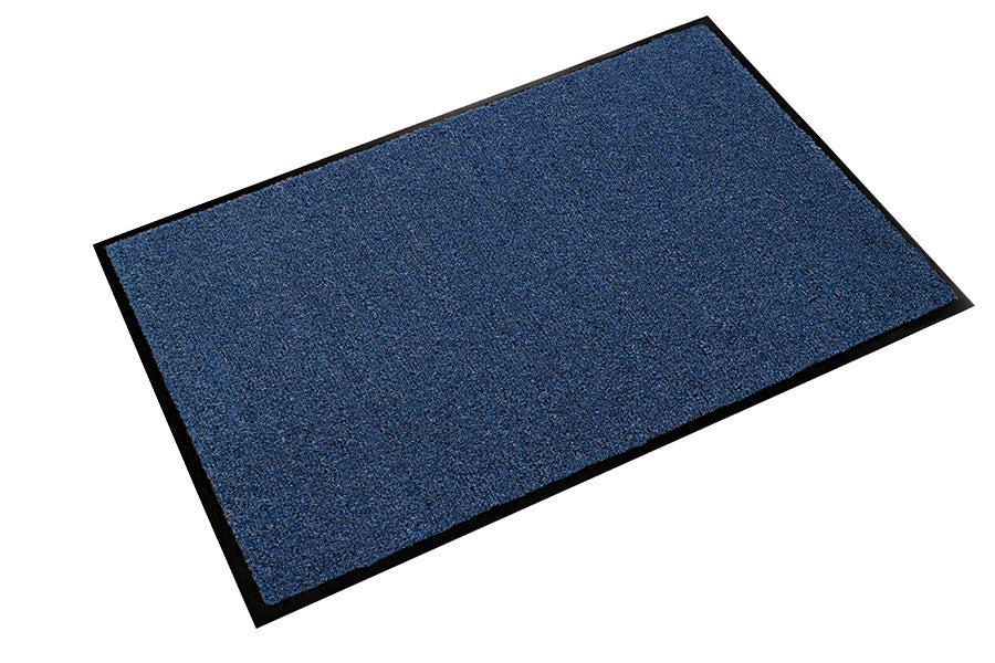 Crown Matting GS 0023MB Rely-On Olefin 2'x3' Marlin Blue Indoor Entrance Mat