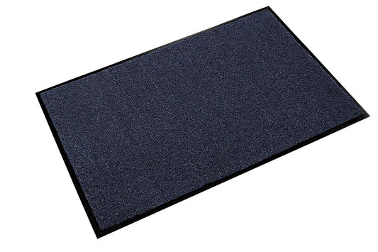 Crown Matting GS 0023NB Rely-On Olefin 2'x3' Navy Blue Indoor Entrance Mat