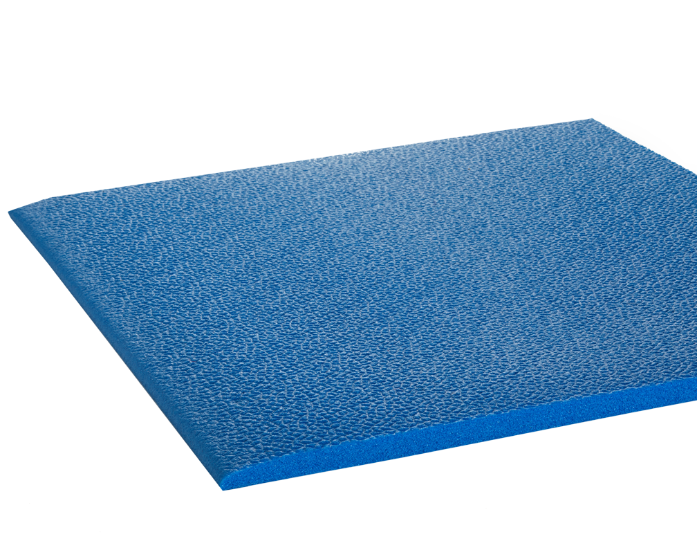 Crown Matting CK83824BL Comfort-King 3/8 2'x60' Royal Blue Anti-Fatigue Dry Area Mat