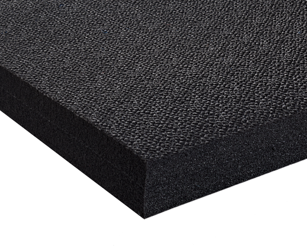 Crown Matting AZ 0023BK Alleviator 2'x3' Black Anti-Fatigue Dry Area Mat