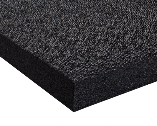 Crown Matting AZ 0023BK Alleviator 2'x3' Black Anti-Fatigue Dry Area Mat