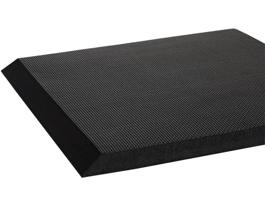 Crown Matting PM 0023BK Paramount 2'x3' Black Anti-Fatigue Dry Area Mat