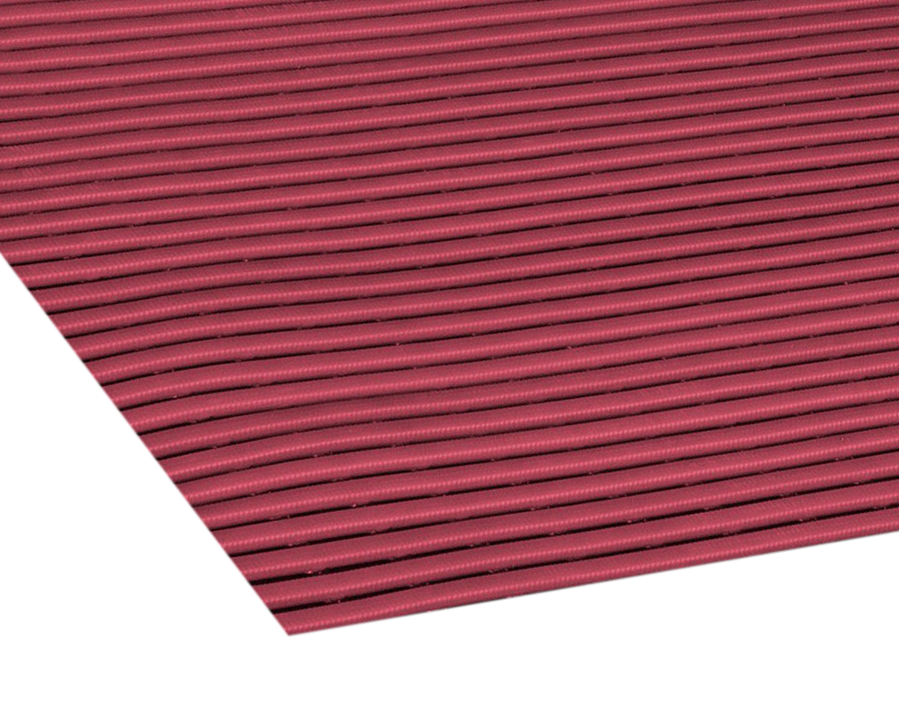 Crown Matting HVR0024MR Sani-Tred 2'x40' Mulberry Red Anti-Fatigue Wet/Oily Area Mat