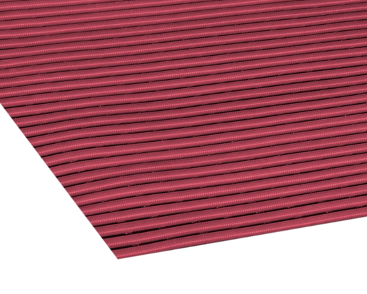 Crown Matting HVR0036MR Sani-Tred 3'x40' Mulberry Red Anti-Fatigue Wet/Oily Area Mat