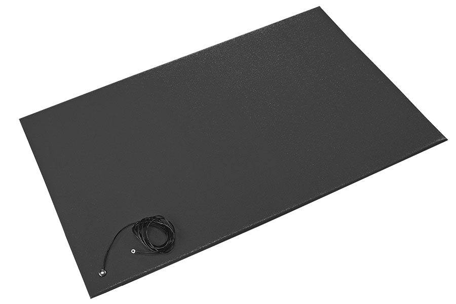 Crown Matting ZC 0023BK Comfort-King Anti-Static 2'x3' Black Specialty Mat