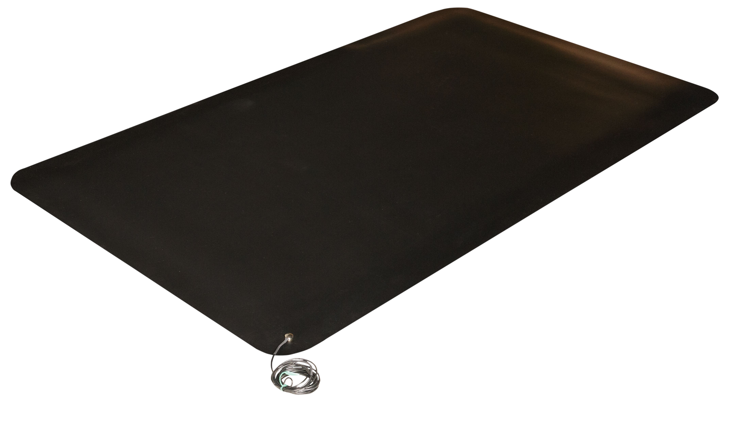 Crown Matting SN 0035BK Stat-Control 3'x5' Black Specialty Mat