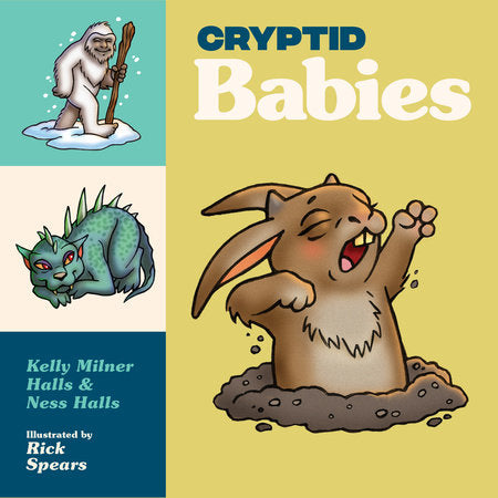 Paradise Clay PGN538 Cryptid Babies - Board Book