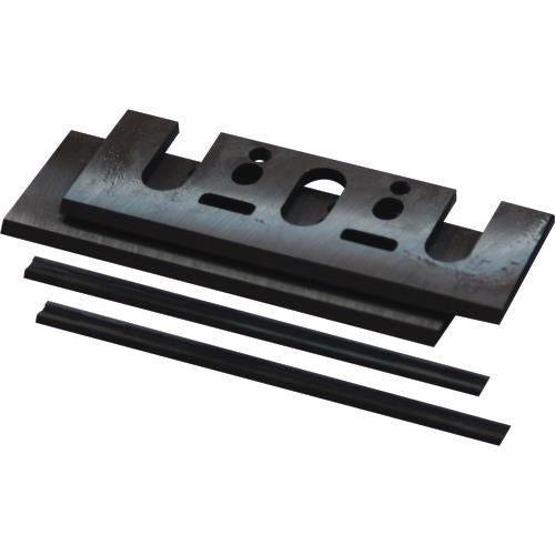 Makita D-17239 3‘1/4" Planer Blade Set with Set Plate, Double Edged Tungsten‘Carbide