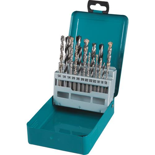 Makita D-59178 18 Pc. Assorted Drill Bit Set