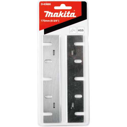 Makita D-63666 6‘3/4" Planer Blade, High Speed Steel, 2/pk