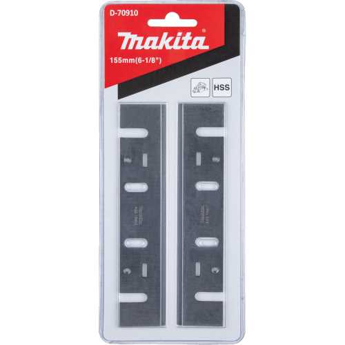 Makita D-70910 6‘1/8" Planer Blade, High Speed Steel, 2/pk