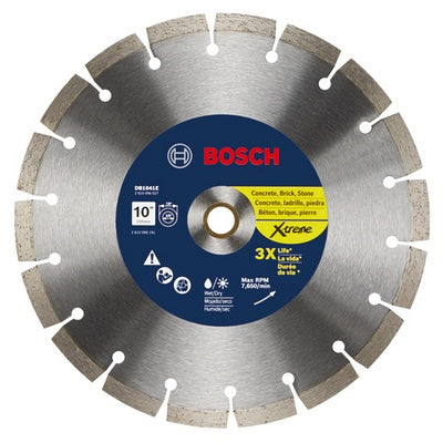 Bosch DB1041E 10" Xtreme Segmented Rim Dia Bld