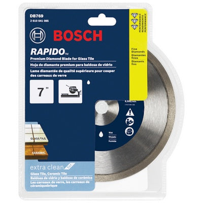 Bosch DB769 7" X 5/8" Cont Rim For Glass Tiles