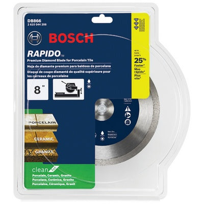 Bosch DB866 8" X 5/8" Cont Rim For Porcelain