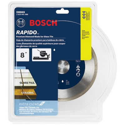 Bosch DB869 8" X 5/8" Cont Rim For Glass Tiles