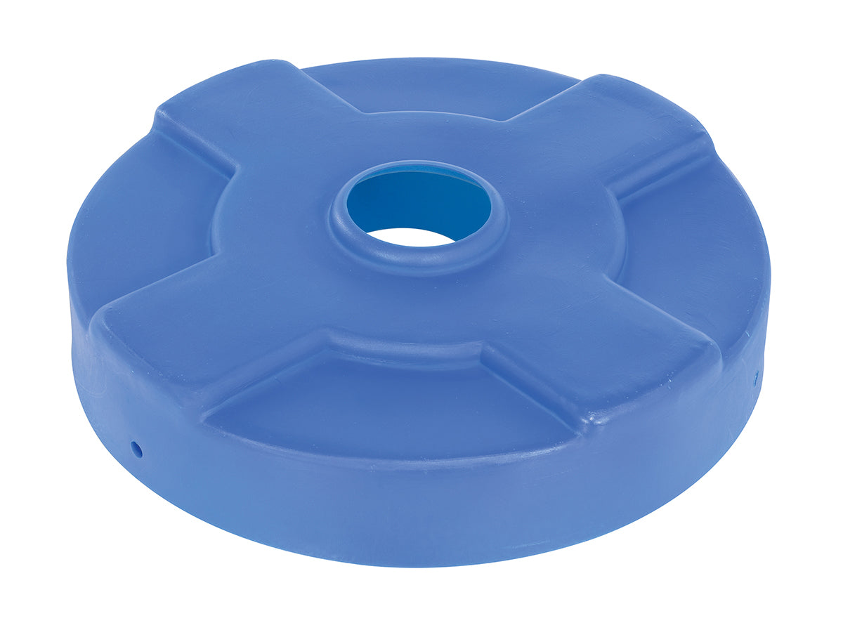 Vestil DC-P-30-CAN-BU DRUM RECYCLING LID 30 GAL DRUM BLUE